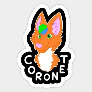 Coronet! Sticker